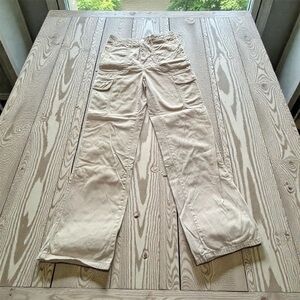 Zara Women's Beige Cargo Pants